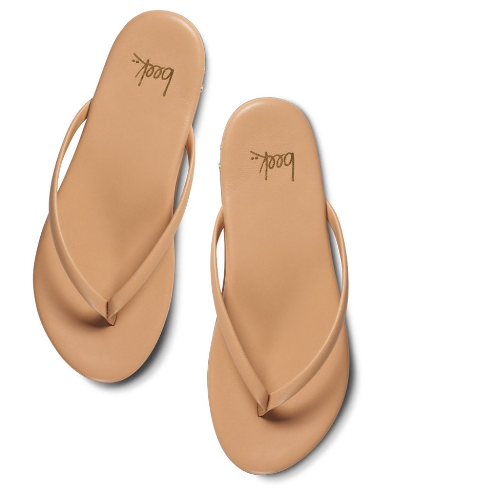 New Beek Womens Sz 5 Sunbeam Sandals Flip Flop Beach $140 Msrp Travel Fashion